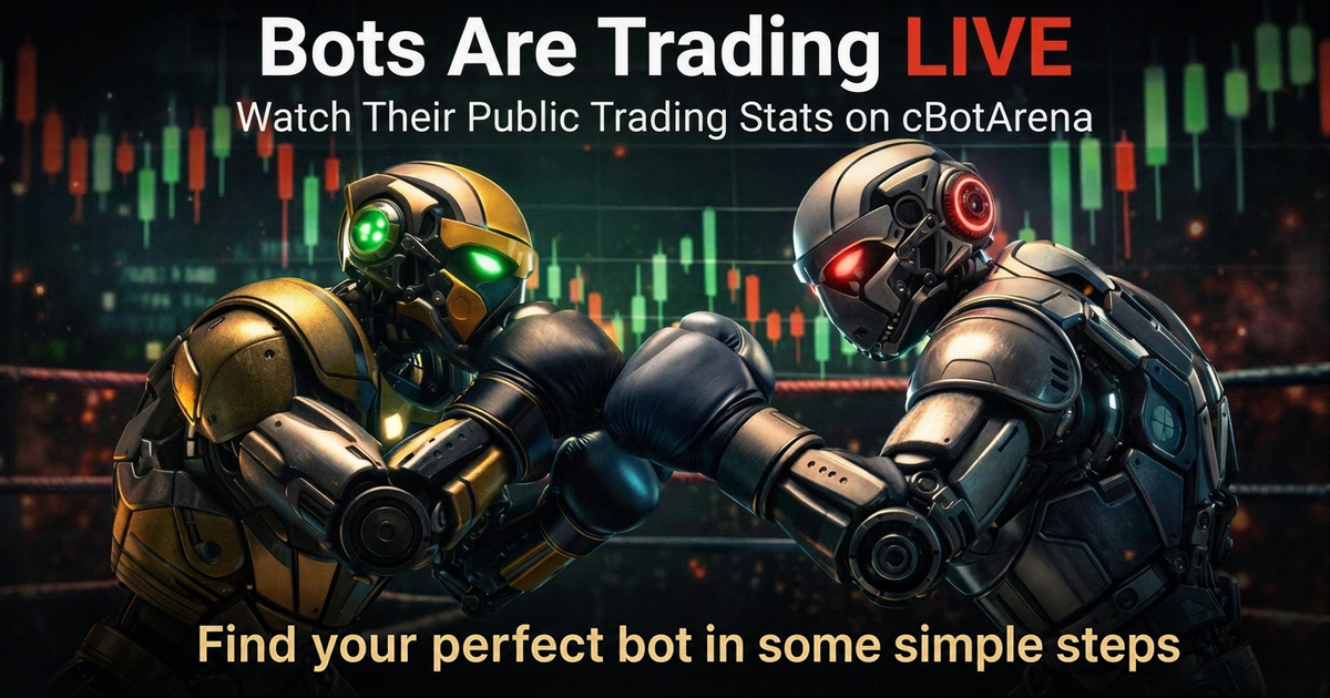 15+ Bots Are Trading LIVE — Watch Their Public Stats on cBotArena